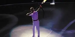 Barcelona flame